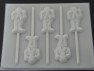 2402 Skeleton Chocolate or Hard Candy Lollipop Mold
